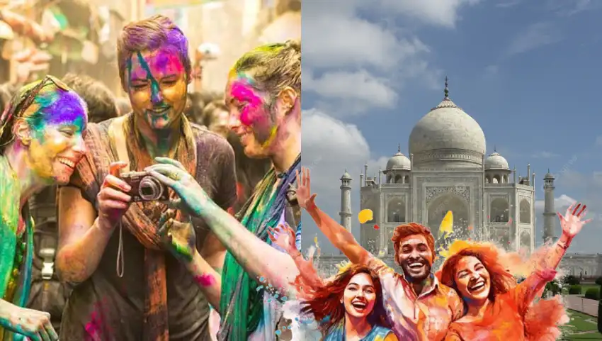 Agra Holi
