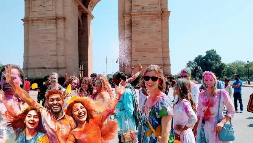 delhi holi