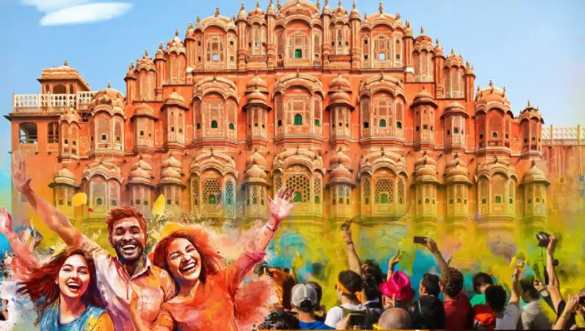 Jaipur Holi
