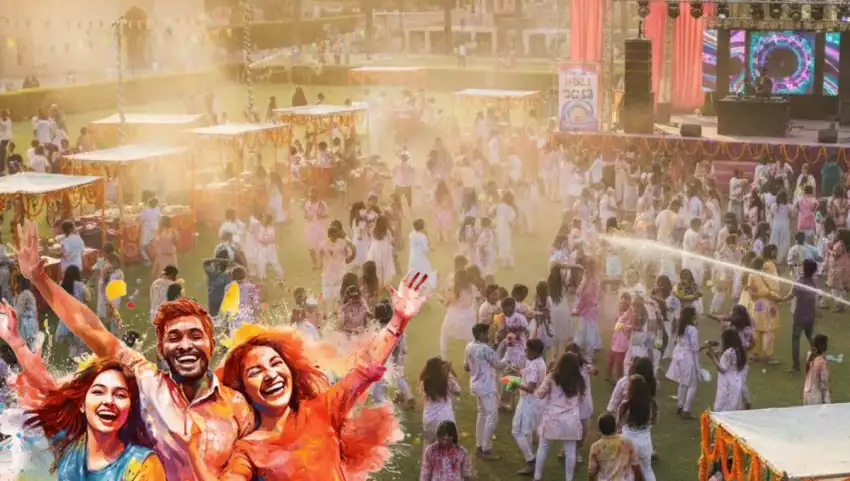 Mumbai Holi