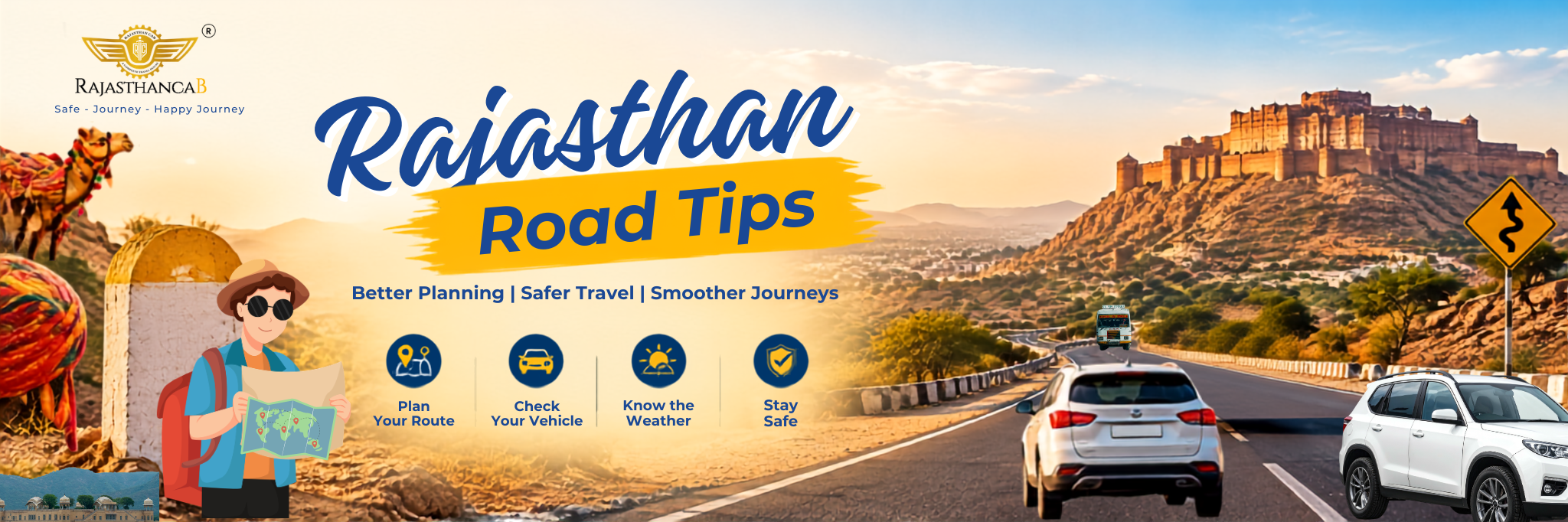 Rajasthan Road Trip - Complete City-to-City Guide
