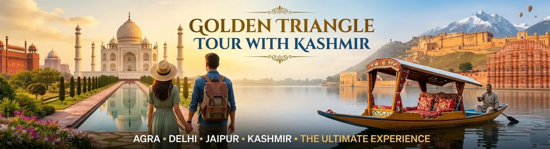 Golden Triangle Tour With Kashmir