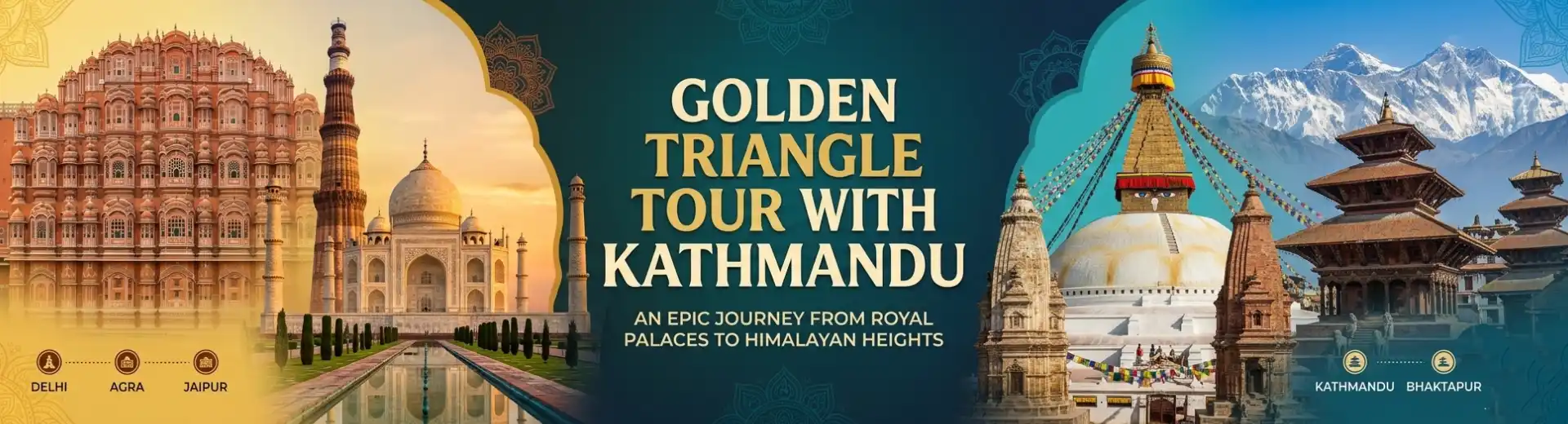 Golden Triangle Tour With Nepal